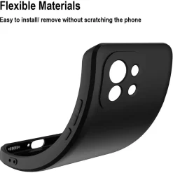 Xiaomi Mi 11 - Slim Silikon Backcover Schwarz