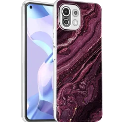 Xiaomi Mi 11 Lite 4G/5G - Marmor & Sand Design Hülle