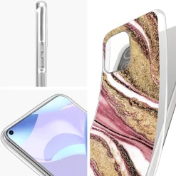Xiaomi Mi 11 Lite 4G/5G - Marmor & Sand Design Hülle