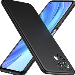 Xiaomi Mi 11 Lite 4G/5G - Slim Silikon Backcover Schwarz