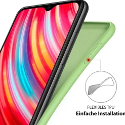 Xiaomi Mi Note 10 / Mi Note 10 Pro - Silikon Case mit Mikrofaser-Innenseite