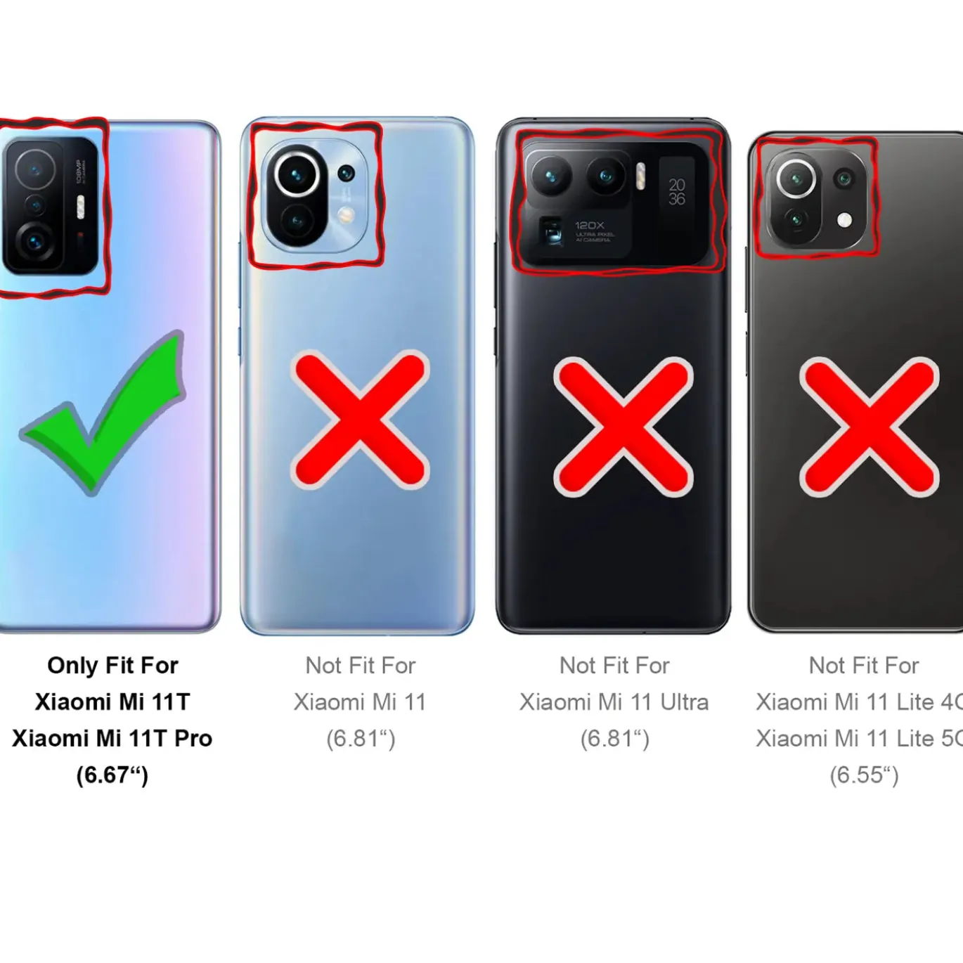 Xiaomi Mi 11T / Mi 11T Pro - Slim Clear Case Hülle