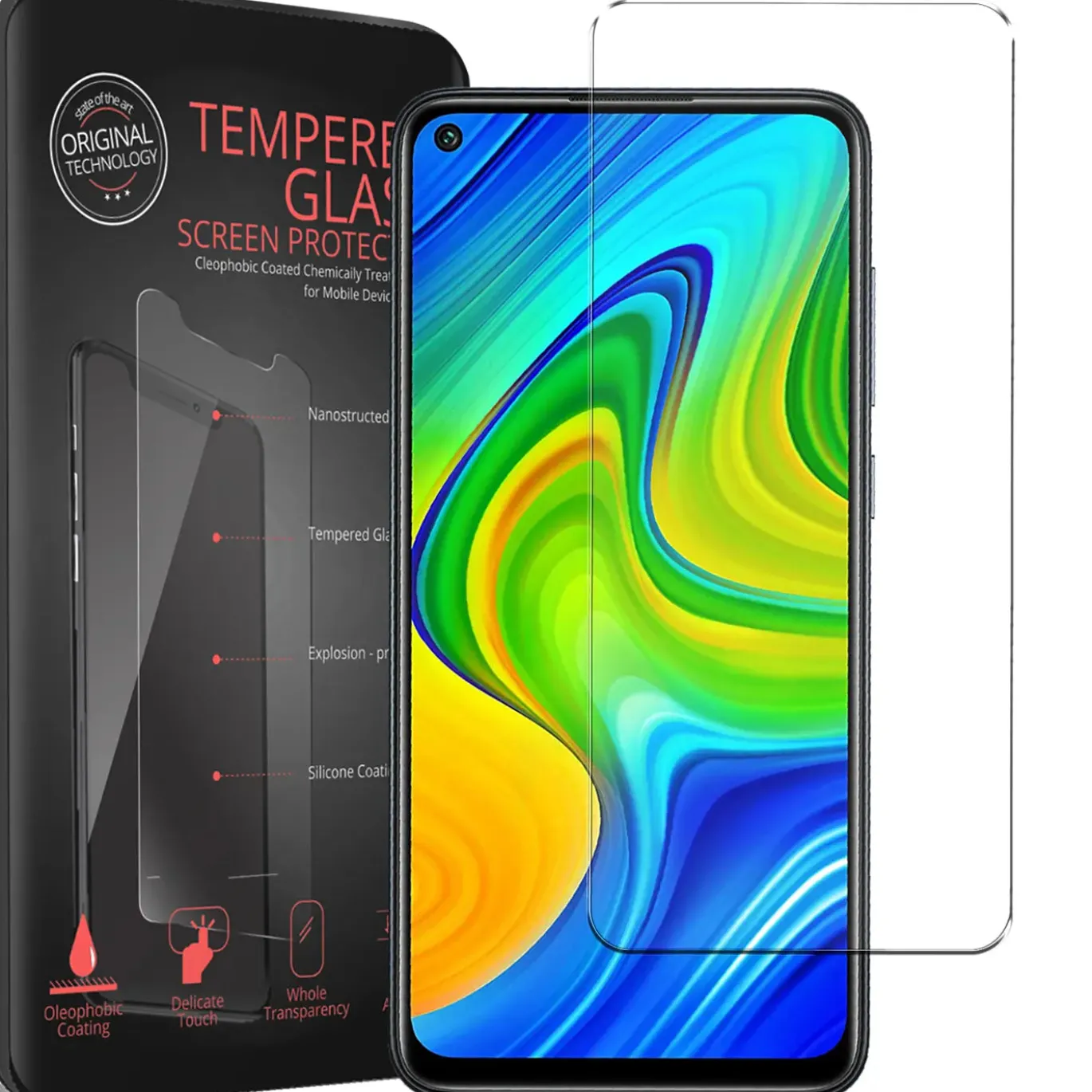 Xiaomi Mi 10T / Mi 10T Pro - 2x 9H Panzer Glasfolie, Displayfolie
