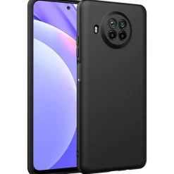Xiaomi Mi 10T Lite - Slim Silikon Backcover Schwarz