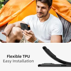 Xiaomi Mi 10T Lite - Slim Silikon Backcover Schwarz