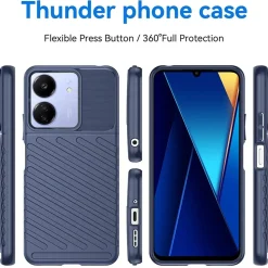 Xiaomi Poco C65 - Elegante Hülle stoßfest & stylisch