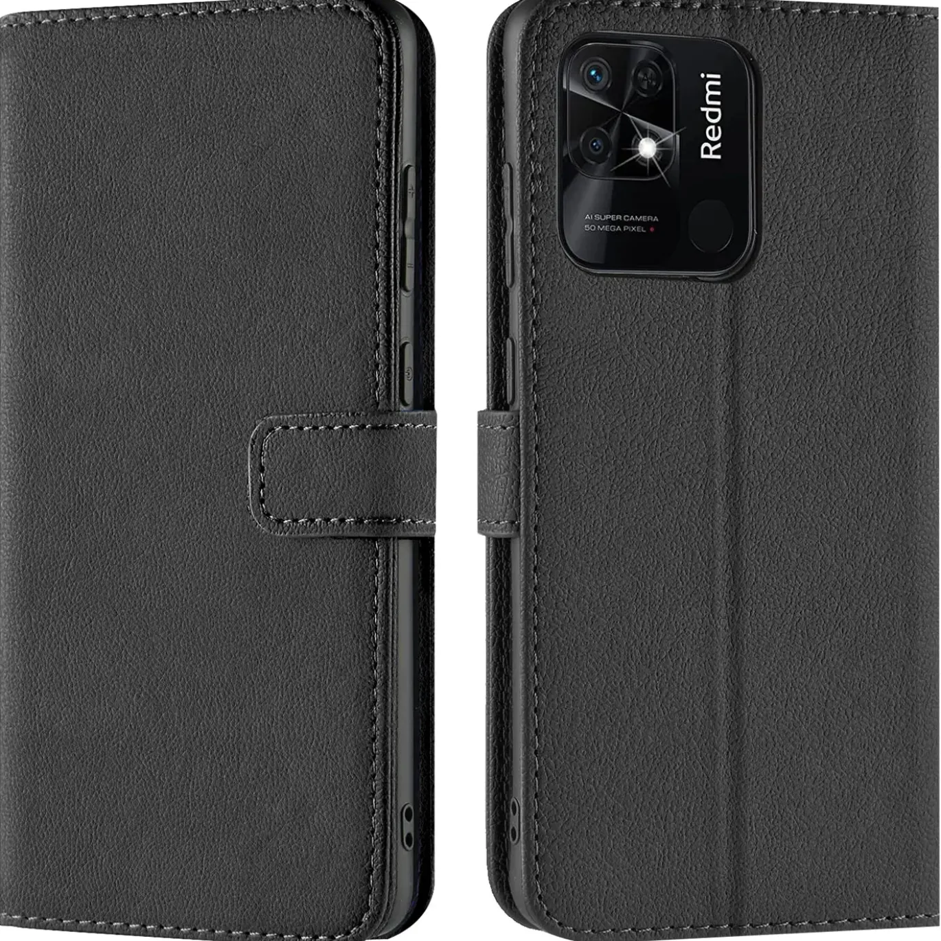 Xiaomi Poco C40 - Klapphülle mit Kartenfächern
