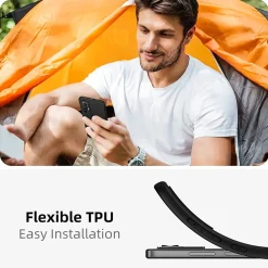 Xiaomi Poco C40 - Slim Silikon Backcover Schwarz