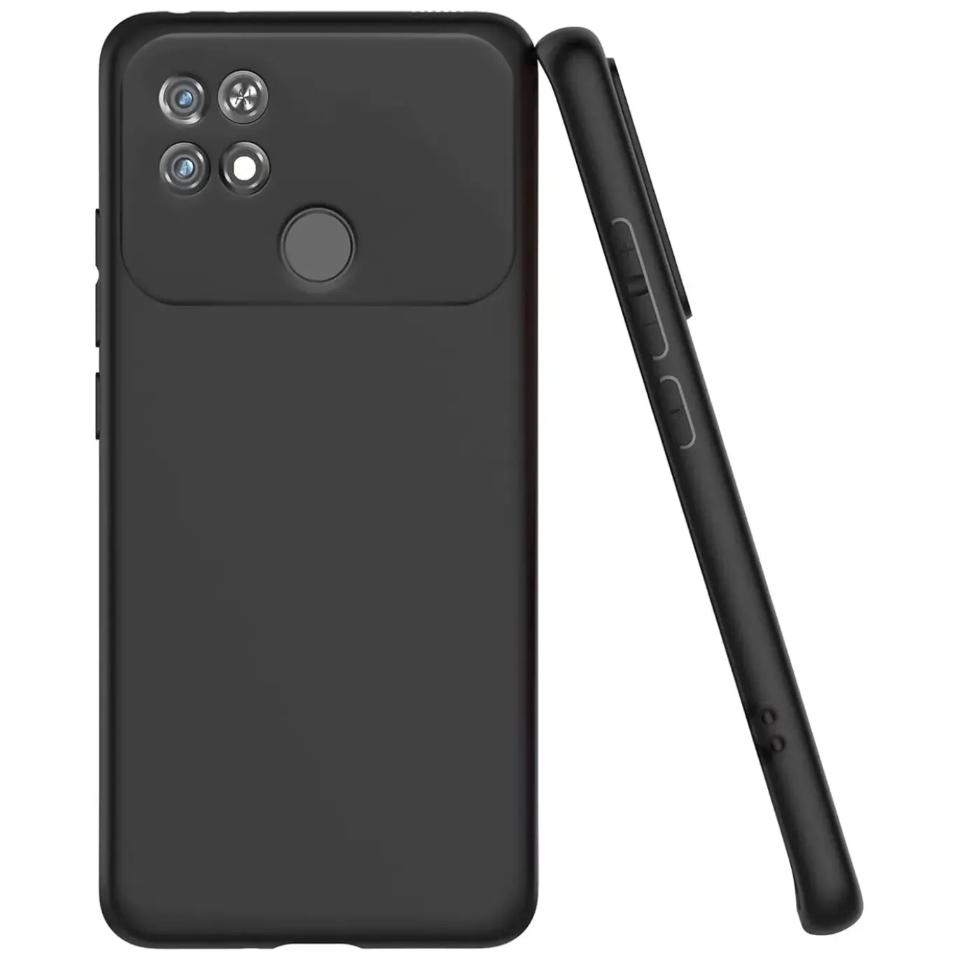 Xiaomi Poco C40 - Slim Silikon Backcover Schwarz