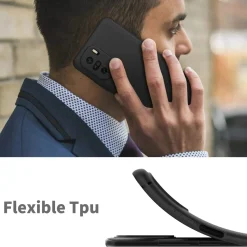 Xiaomi Poco F3 / Mi 11i - Slim Silikon Backcover Schwarz