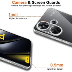 Xiaomi Poco F6 - Slim Clear Case Hülle