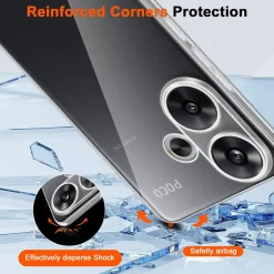Xiaomi Poco F6 - Slim Clear Case Hülle