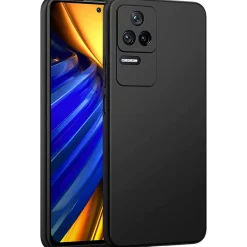 Xiaomi Poco F4 - Slim Silikon Backcover Schwarz