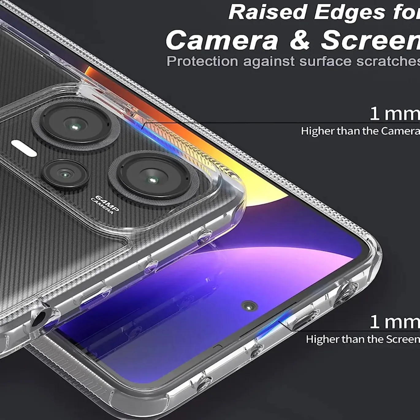 Xiaomi Poco F5 5G - Slim Clear Case Hülle