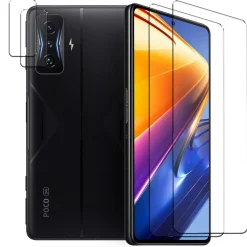 Xiaomi Poco F4 GT - 9H Displayschutzfolie 2x Display & Kamera