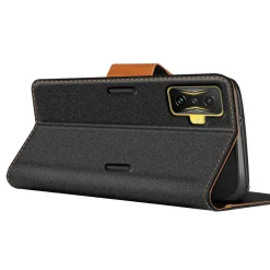 Xiaomi Poco F4 GT - Jeanslook Klapphülle mit Kartenfach