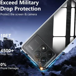 Xiaomi Poco F6 Pro - Slim Clear Case Hülle