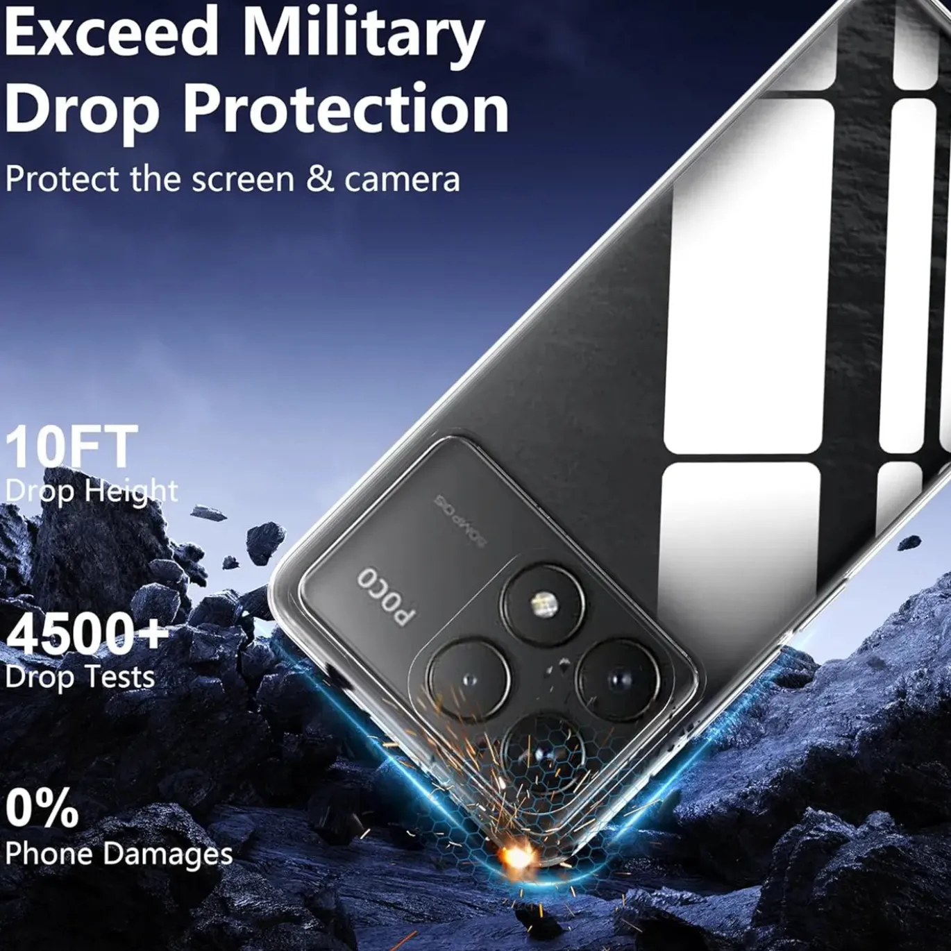 Xiaomi Poco F6 Pro - Slim Clear Case Hülle