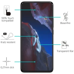 Xiaomi Poco F5 Pro 5G - 2x 9H Panzer Glasfolie, Displayfolie