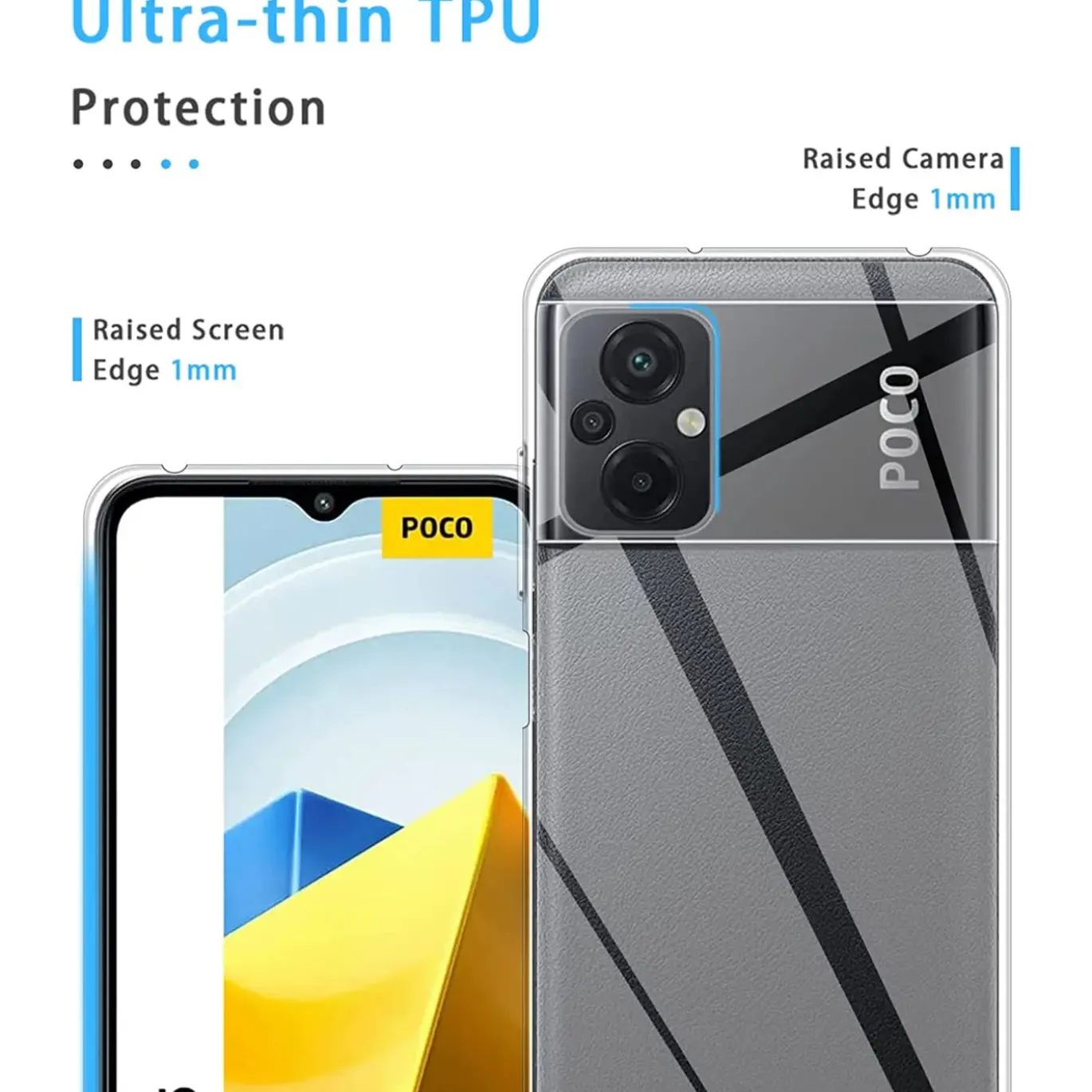 Xiaomi Poco M5 - Slim Clear Case Hülle
