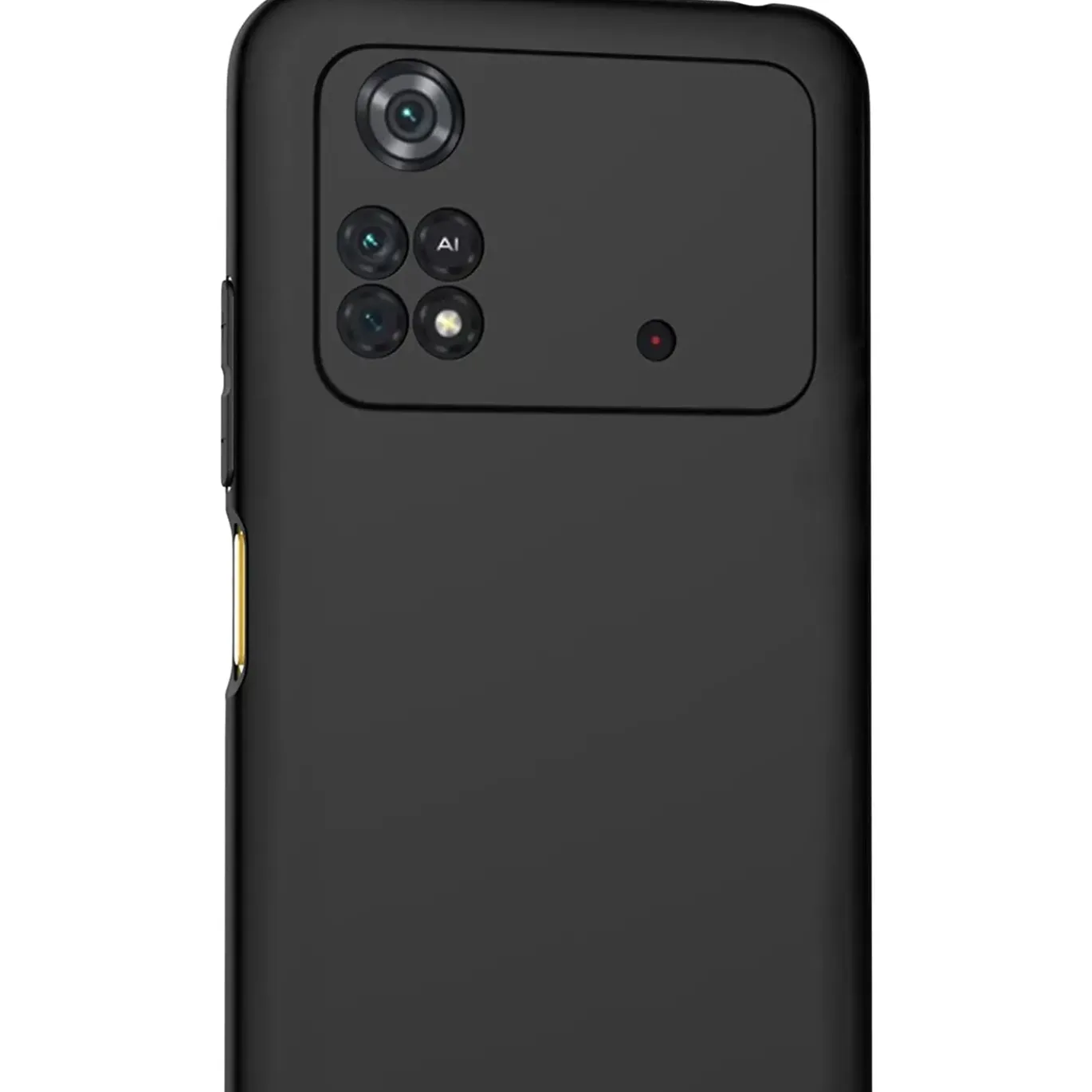 Xiaomi Poco M4 Pro - Slim Silikon Backcover Schwarz
