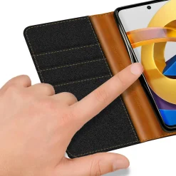 Xiaomi Poco M4 Pro 5G - Jeanslook Klapphülle mit Kartenfach