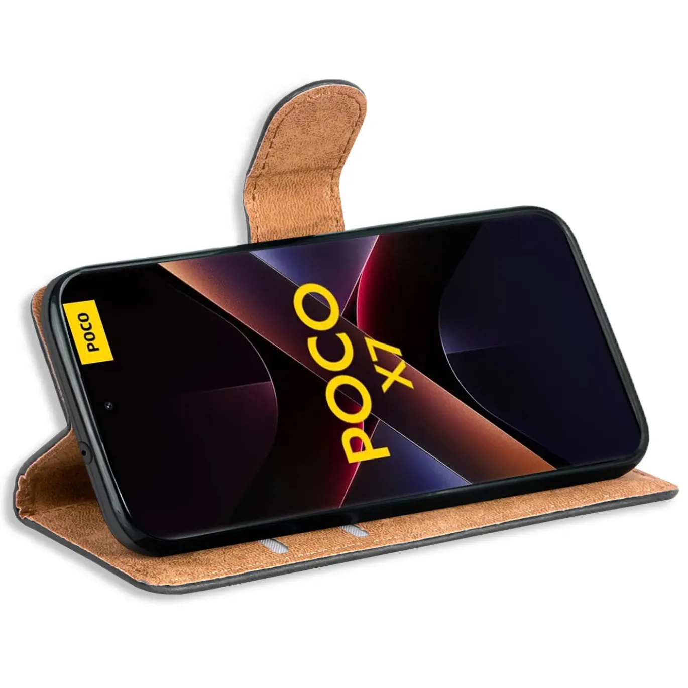 Xiaomi Poco X7 - Klapphülle mit Kartenfächern