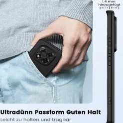Xiaomi Poco X7 - Slim Silikon Backcover Schwarz