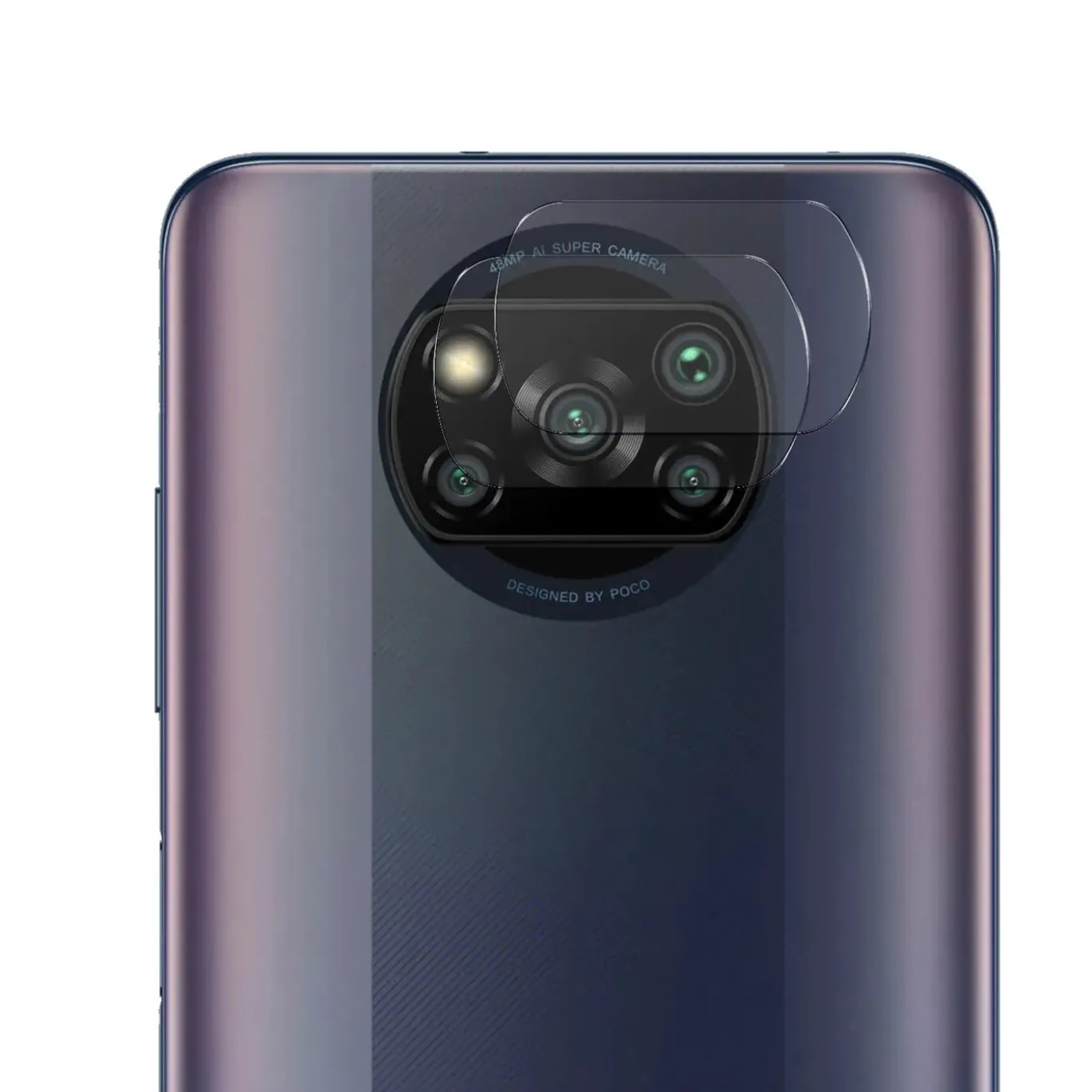 Xiaomi Poco X3 / X3 Pro - 9H Displayschutzfolie 2x Display & Kamera