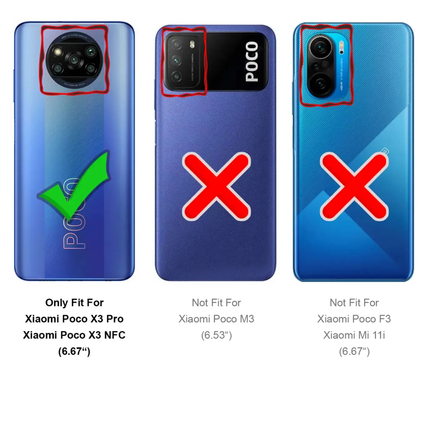 Xiaomi Poco X3 / X3 Pro - Slim Silikon Backcover Schwarz
