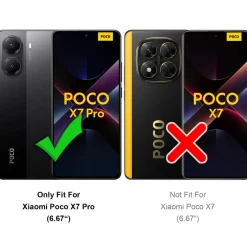 Xiaomi Poco X7 Pro - Klapphülle mit Kartenfächern