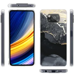 Xiaomi Poco X3 Pro - Marmor & Sand Design Hülle