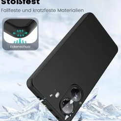 Xiaomi Poco X7 Pro - Slim Silikon Backcover Schwarz