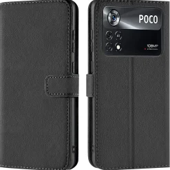 Xiaomi Poco X4 Pro 5G - Klapphülle mit Kartenfächern