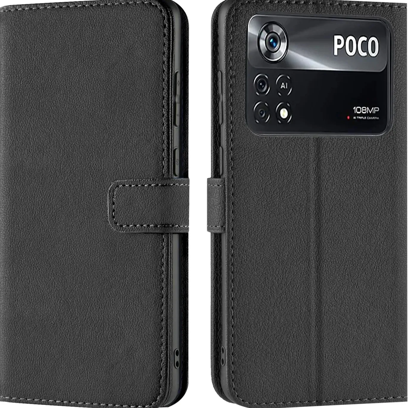 Xiaomi Poco X4 Pro 5G - Klapphülle mit Kartenfächern