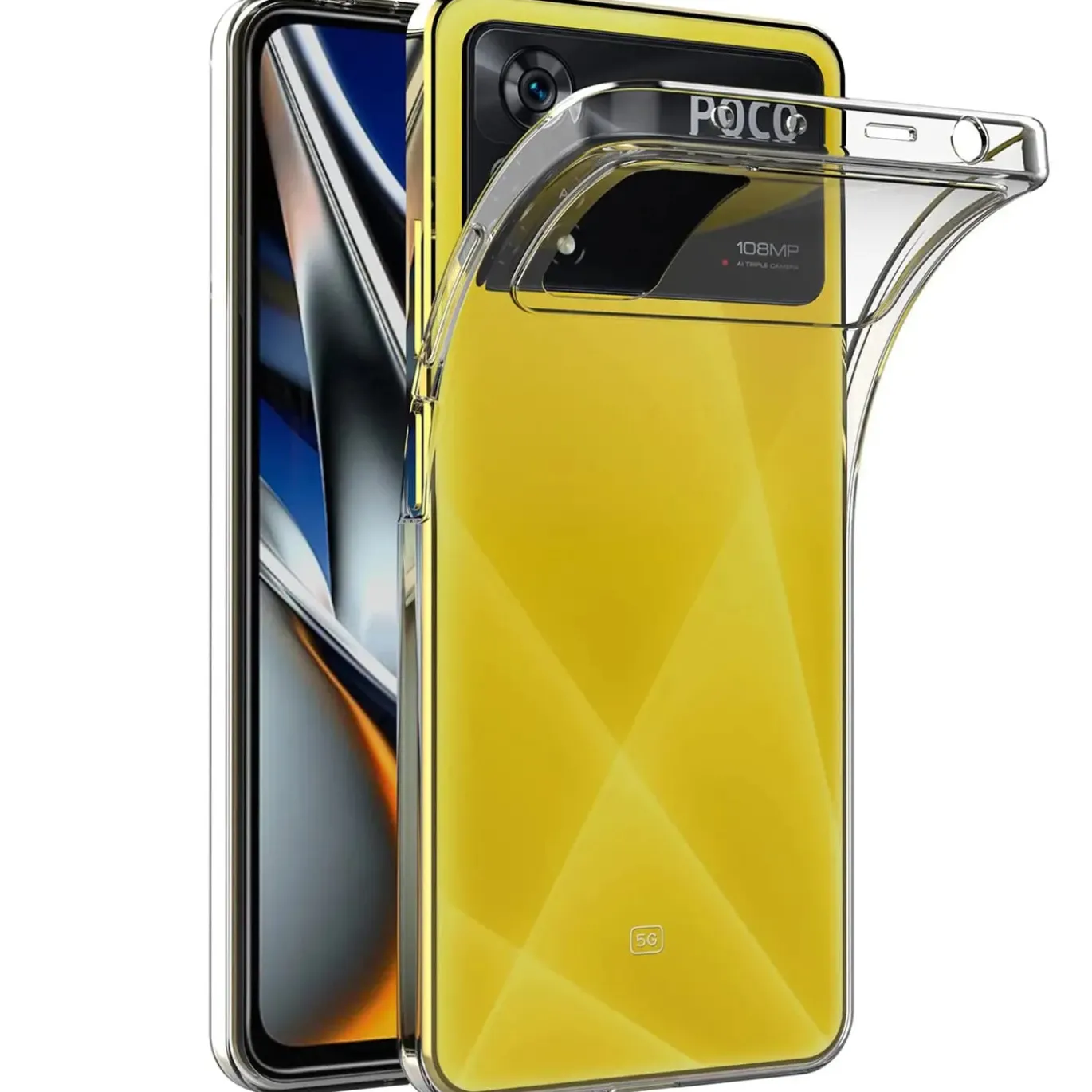 Xiaomi Poco X4 Pro 5G - Slim Clear Case Hülle