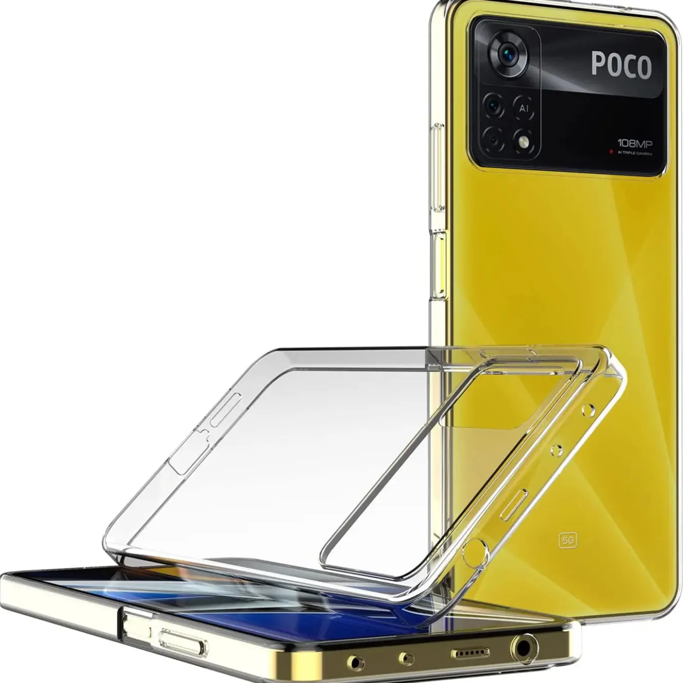 Xiaomi Poco X4 Pro 5G - Slim Clear Case Hülle