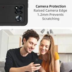 Xiaomi Poco X4 Pro 5G - Slim Silikon Backcover Schwarz