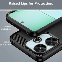 Xiaomi Redmi 13 - Carbon Case Hülle, stoßfest