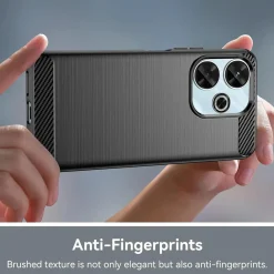 Xiaomi Redmi 13 - Carbon Case Hülle, stoßfest