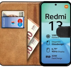 Xiaomi Redmi 13 - Klapphülle mit Kartenfächern