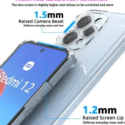 Xiaomi Redmi 12 - Slim Clear Case Hülle