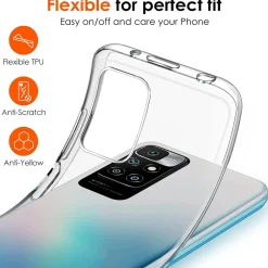 Xiaomi Redmi 10 - Slim Clear Case Hülle