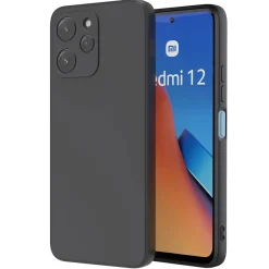 Xiaomi Redmi 12 - Slim Silikon Backcover Schwarz