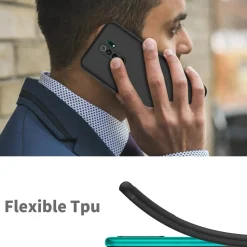 Xiaomi Redmi 9 - Slim Silikon Backcover Schwarz