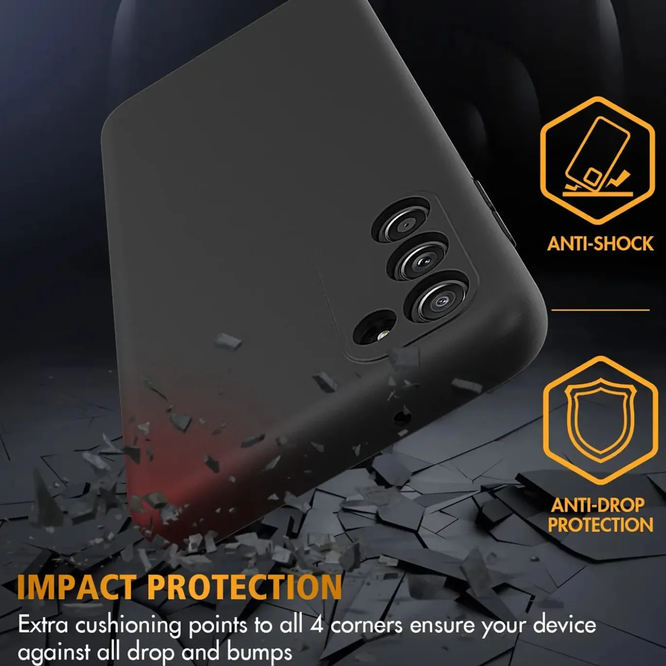 Xiaomi Redmi 15 4G/5G - Slim Silikon Backcover Schwarz