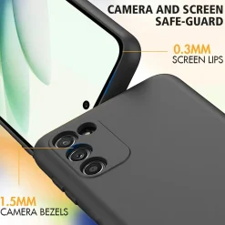 Xiaomi Redmi 15 4G/5G - Slim Silikon Backcover Schwarz