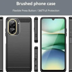 Xiaomi Redmi A5 - Carbon Case Hülle, stoßfest