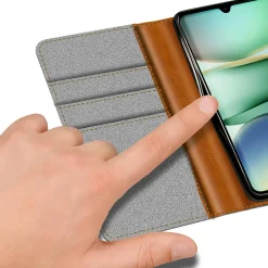 Xiaomi Redmi A5 - Jeanslook Klapphülle mit Kartenfach