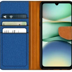 Xiaomi Redmi A5 - Jeanslook Klapphülle mit Kartenfach